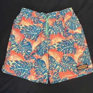 Boys Vineyard Vines Swim Trunks Size 8-10